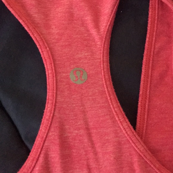 Pink lululemon racerback tank - Picture 3 of 3